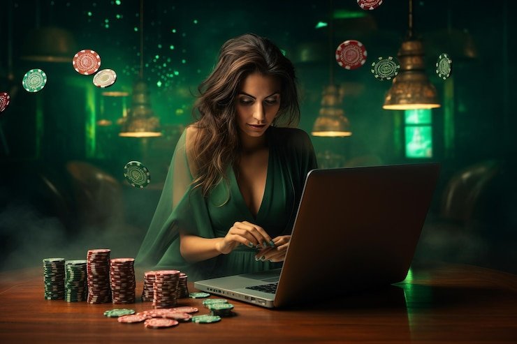 Studio live-dealer petir777 dengan meja blackjack dan dealer profesional siap melayani
